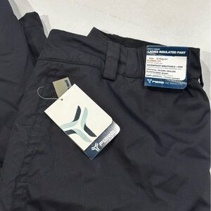 NWT FERA Women’s Insulated Ski Pants Black Size 18R